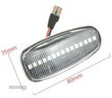 PISCAS LATERAIS LED DINÁMICO R170 R171 W163 W202 W210 W208 W638 FUNDO PRETO - 4