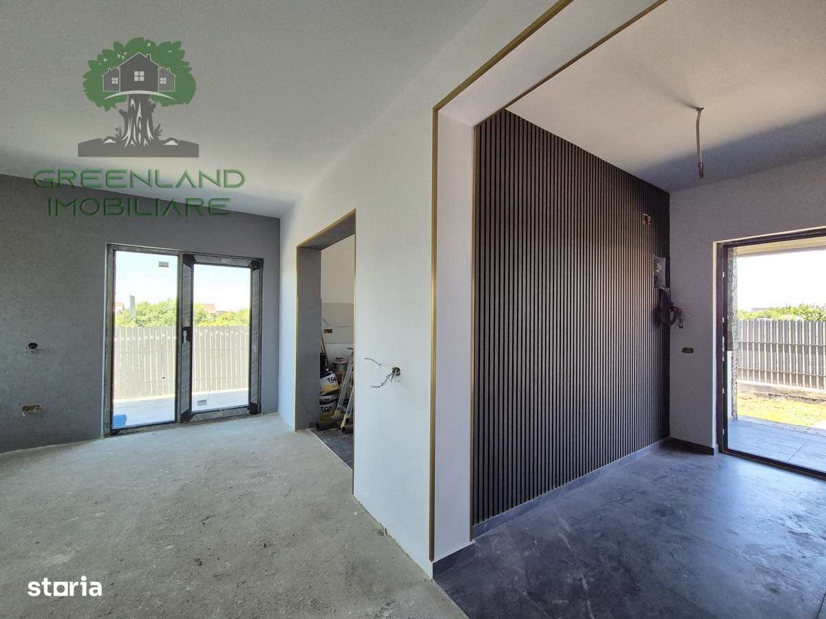 Casa parter 4 camere, 2 bai, 110mp, teren 500mp, Miroslava-Vorovesti - Imagine principală: 4/19