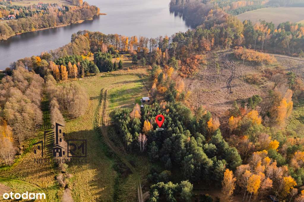 Duża działka rekreacyjna przy Jeziorze Głowińskim-7