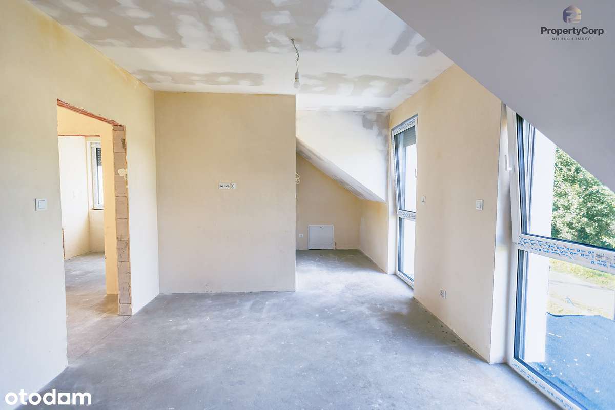 Dom w zabudowie bliźniaczej | Stan deweloperski | Garaż | Duży ogród-5