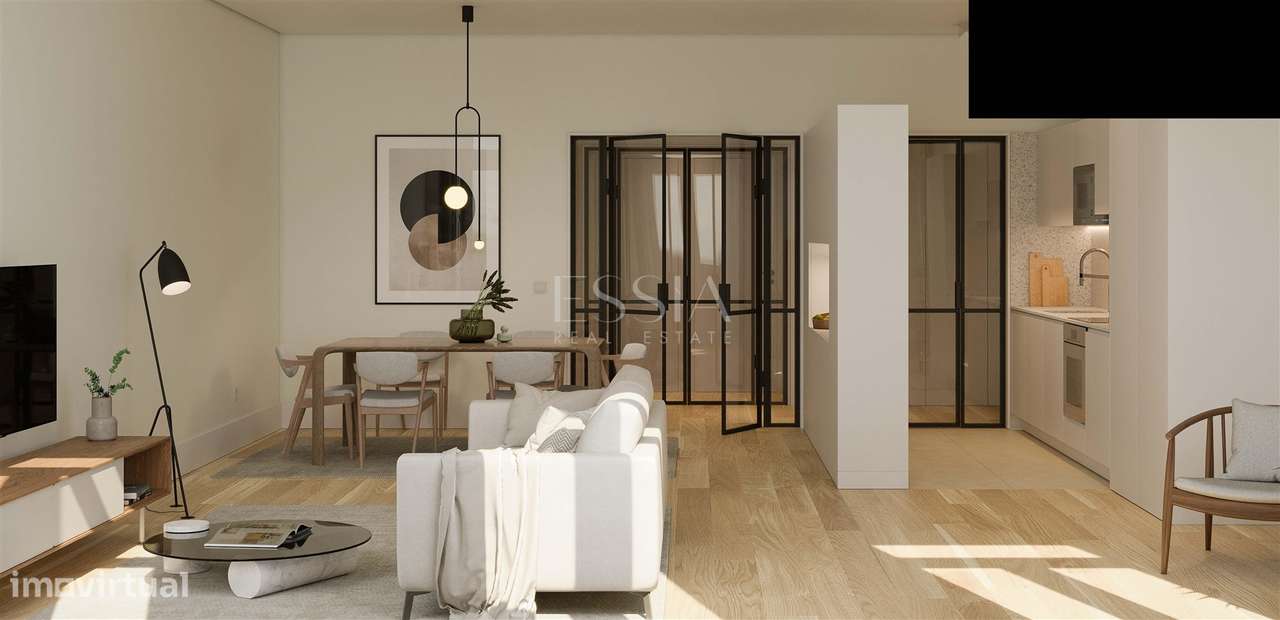 T2 Duplex com Varanda na Baixa do Porto | T2 Cedofeita Metro Trindade-3