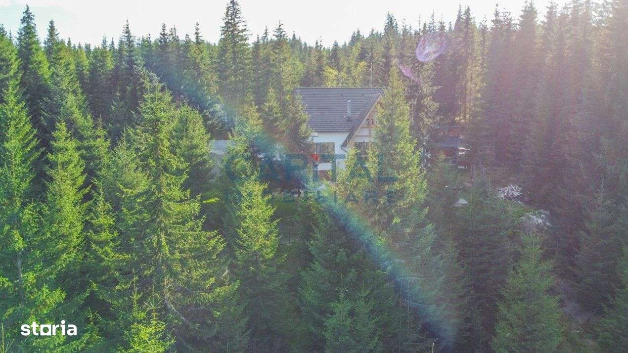 Pensiune de lux, 8 dormitoare D+P+M+P, teren 2200 mp, Statiunea Muntel - Imagine principală: 2/19