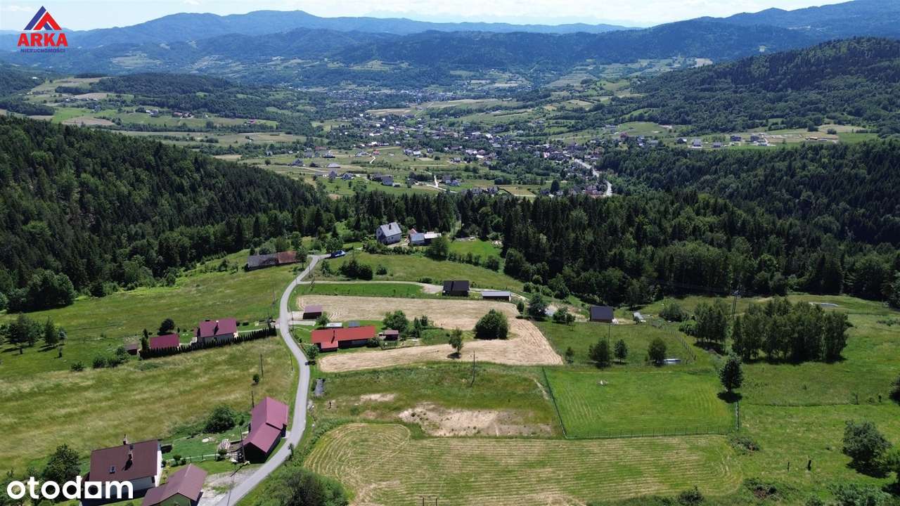 Działka budowlana z panoramą Gorców-10