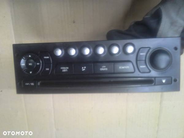 Citroen C4 wyświetlacz radia 9657882880  radio 9660646877 - 16