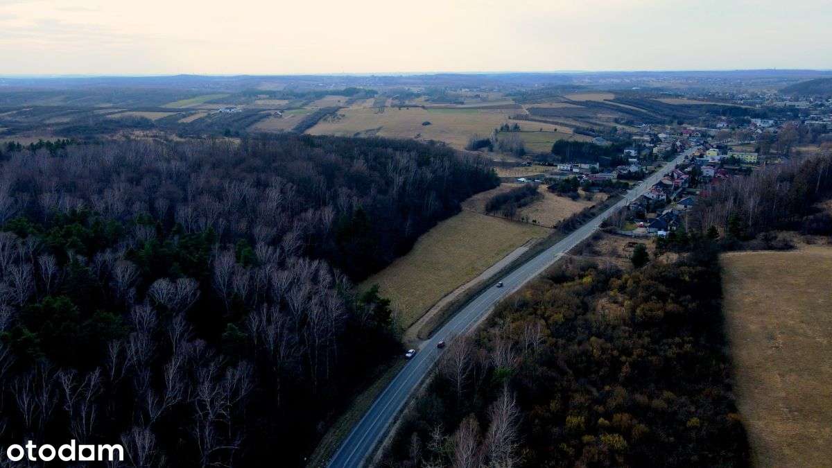 Działka widokowa przy lesie – Mstów, 1123 m2 - Pełny obrazek: 4/7