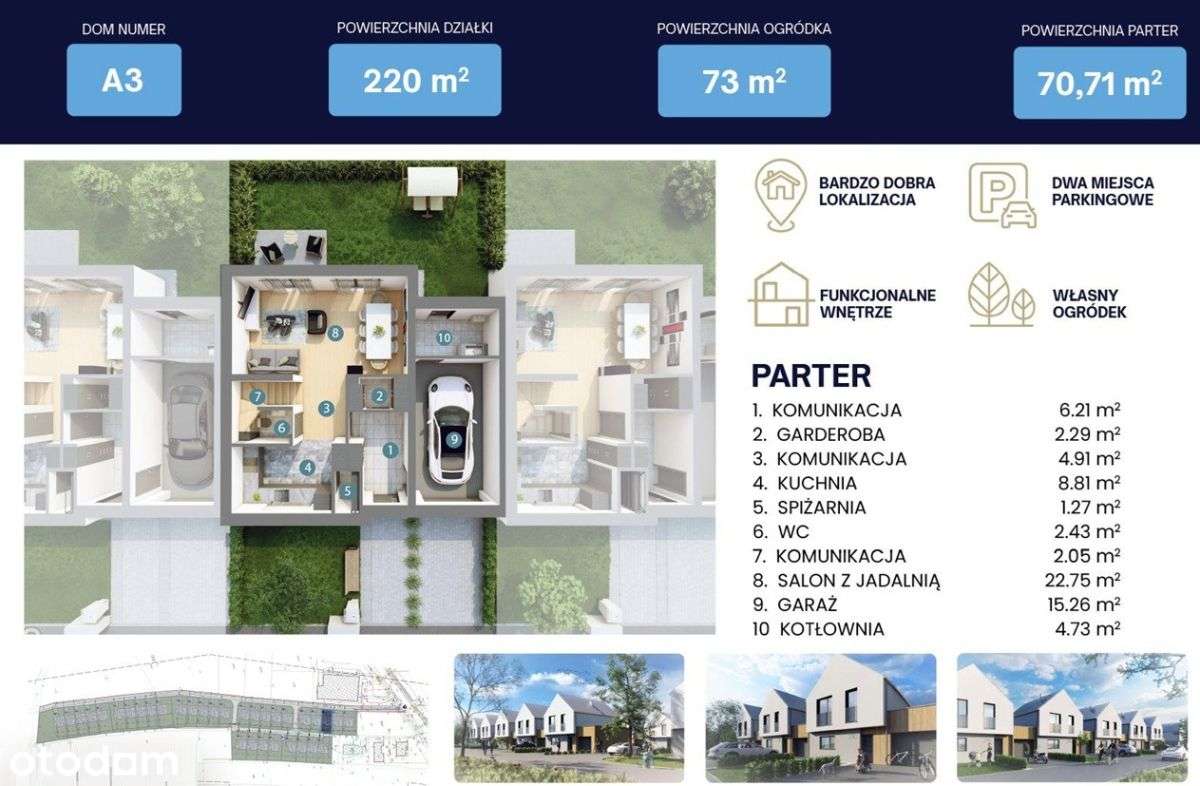 Dom jednorodzinny 124 m2 ! Garaż I Ogród ! - Pełny obrazek: 5/6