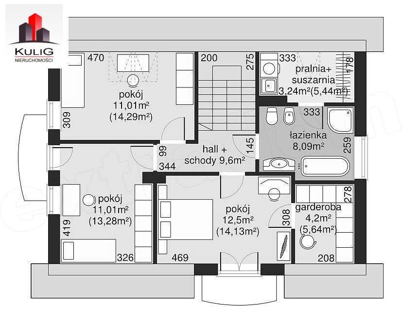 Dom wolnostojący, Kraków, Nowa Huta, 4,5ar - Pełny obrazek: 4/9