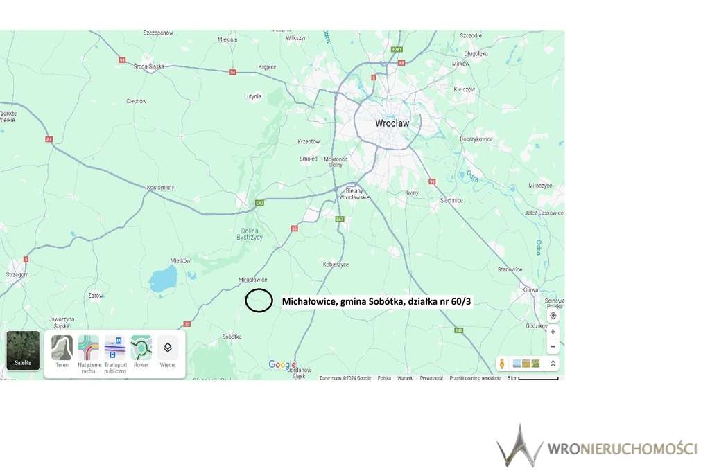 Działka z widokiem na Ślężę, Michałowice (Sobótka) - Pełny obrazek: 5/5