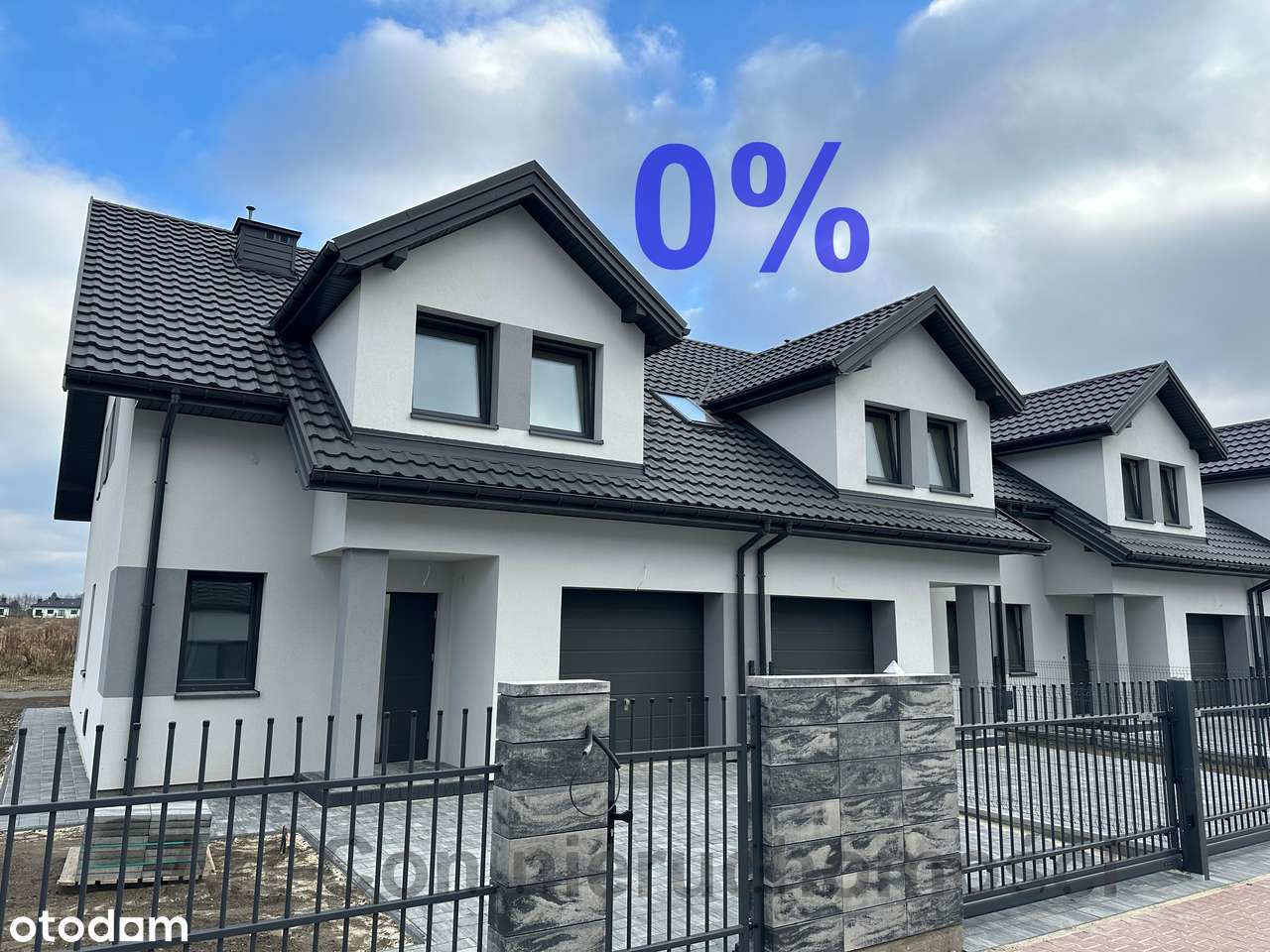 Segment narożny 134m2 z działką 612m2 w Ożarowie Mazowieckim-0