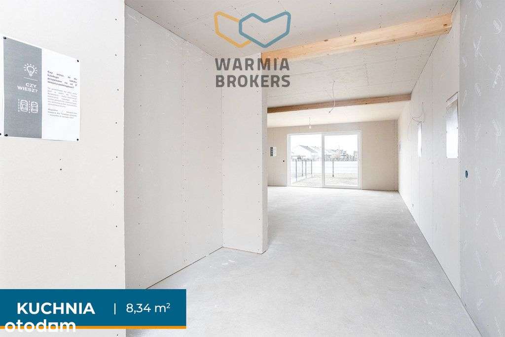 Energooszczędny dom zab. szeregowa w Bartągu-14