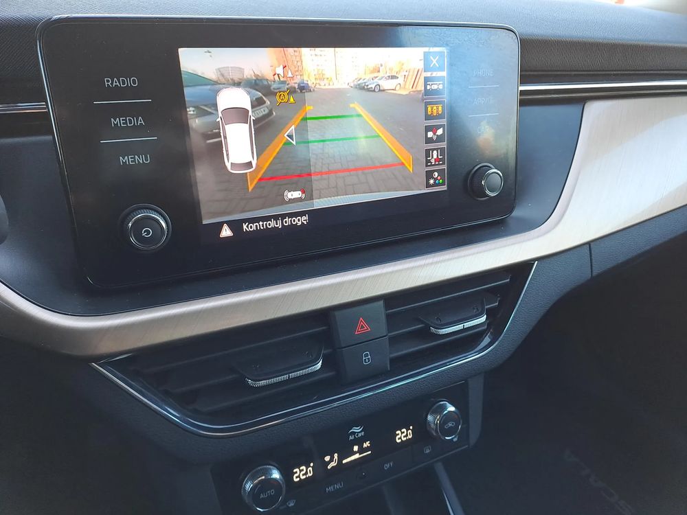 SKODA SCALA STYLE 1,0TSI 110KM Virtual Grzana kierownica Szyba Salon PL ASO VAT23%