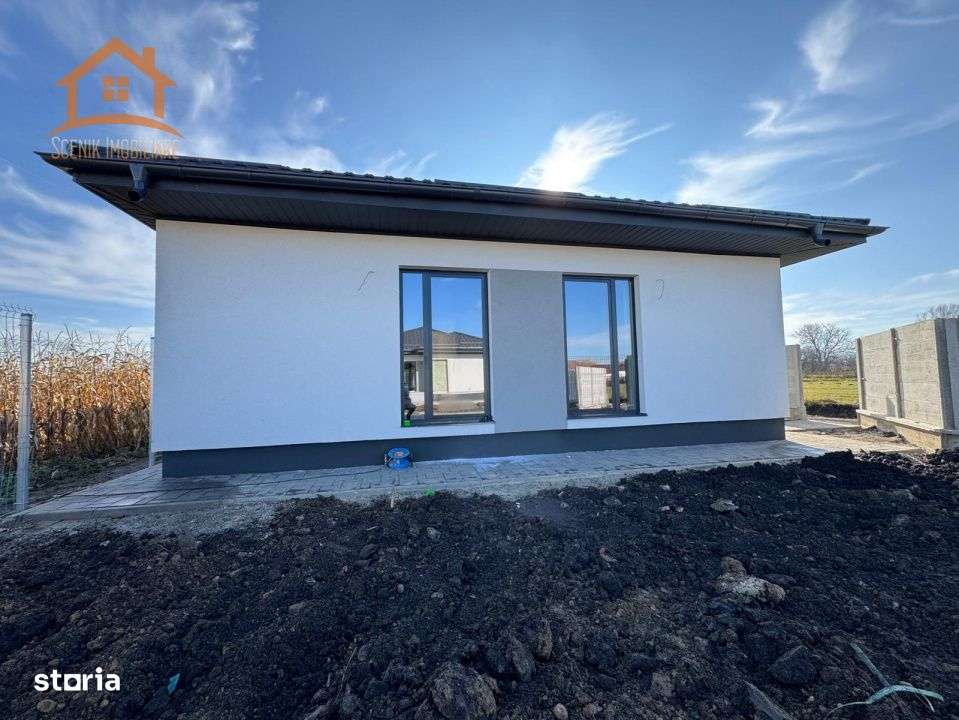 Casa noua, regim parter, mini cartier rezidential in Stupini-9