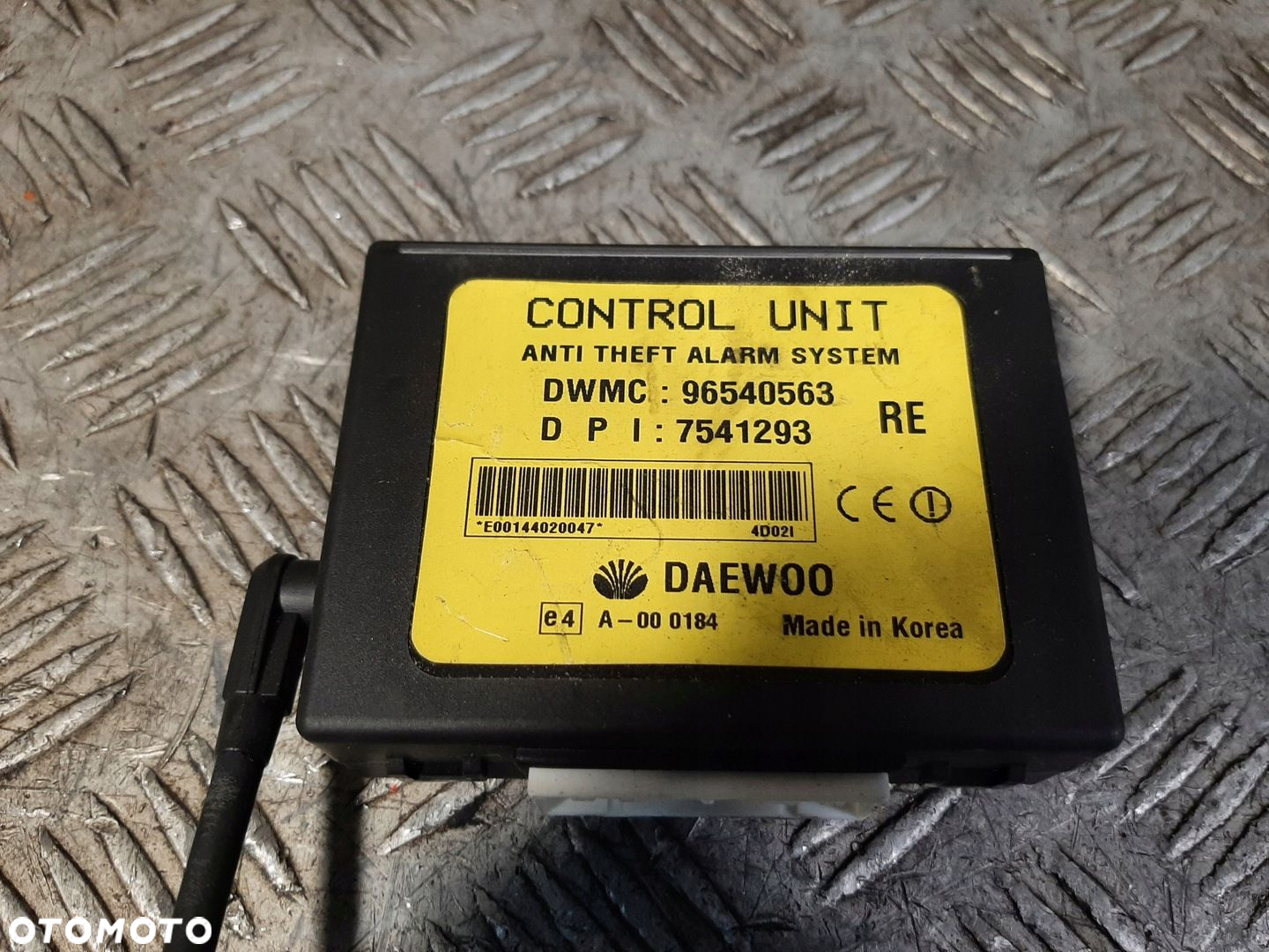 DAEWOO KALOS 1.4 16V 04R STEROWNIK SILNIKA ZESTAW - 9