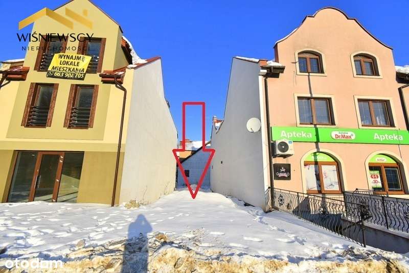 Działka inwestycyjna z gotowym projektem w centrum-0