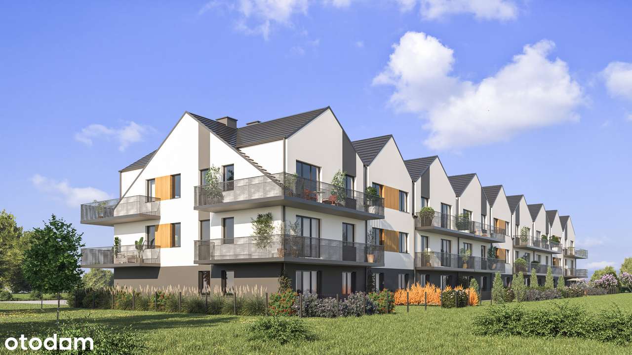 Grunt 4760 m2 z projektem pod budowę 48 mieszkań. - Pełny obrazek: 1/8