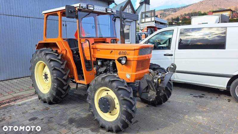 Fiat DT 480 Ciągnik rolniczy *4x4* Przedni TUZ + Pług do odśnieżania / Sprowadzony ! - 2