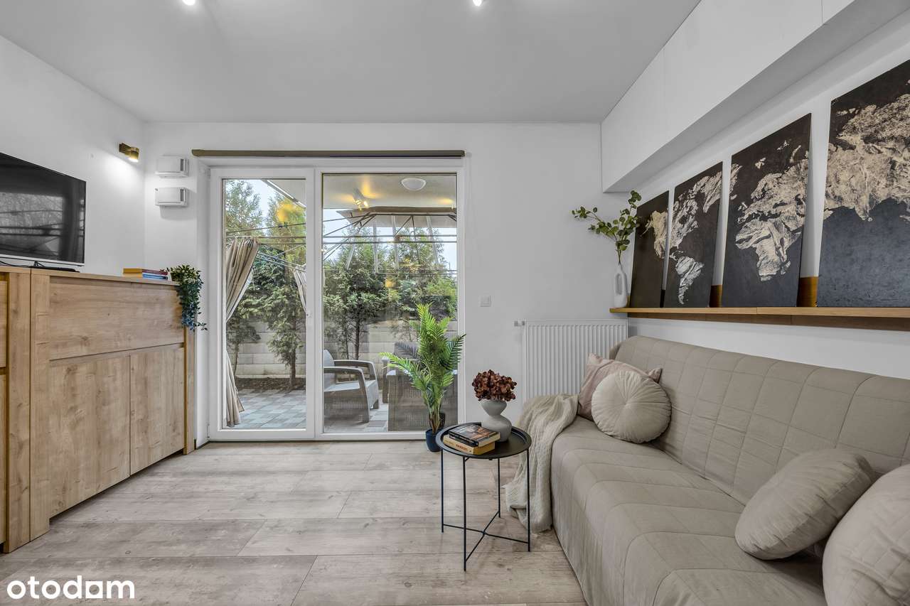 Dwa pokoje z ogródkiem 26 m2| Metro-8