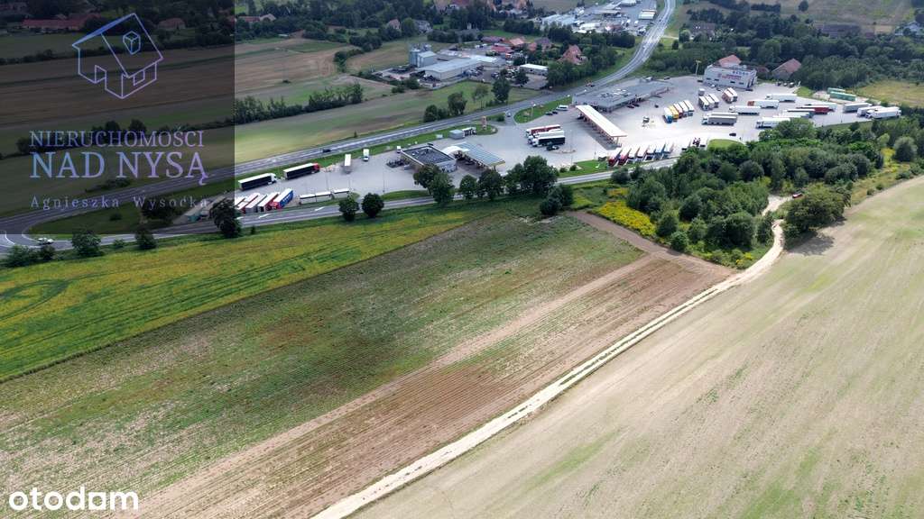 działka usługowo - produkcyjna! pow. 3036 m2! - Pełny obrazek: 4/8