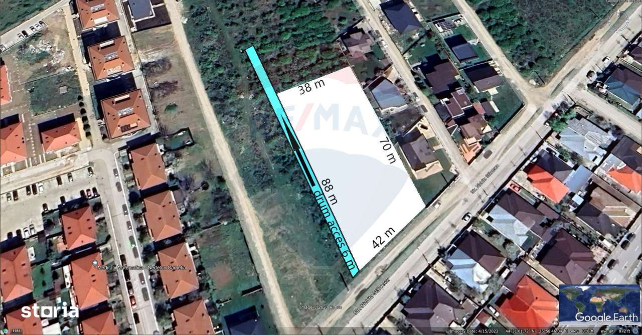 Teren Mogosoaia,3059 mp, dubla deschidere,Strada Nichita Stanescu - Imagine principală: 1/6