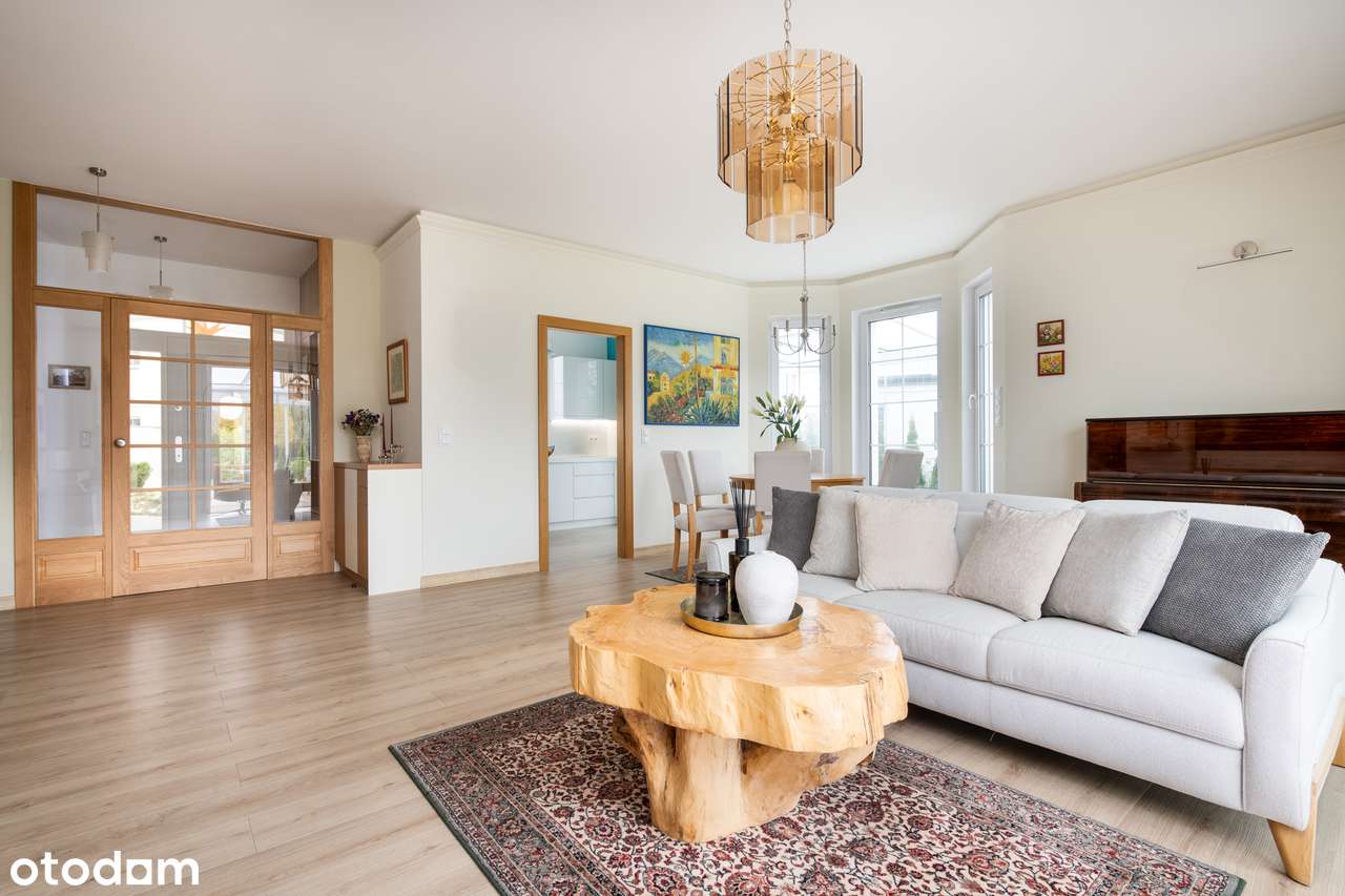 willa z pięknym ogrodem zimowym na renomowanym osiedlu Ogrody Tesoro - Pełny obrazek: 4/19