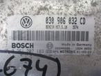 Centralina 030906032Cd 0261207183 VW POLO 2000 1.0 50CV 5P PRETO - 2