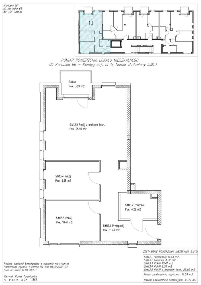 Kartuska 66 | gotowe do odbioru |  dużo przeszkleń | 5.M13 - Pełny obrazek: 4/16