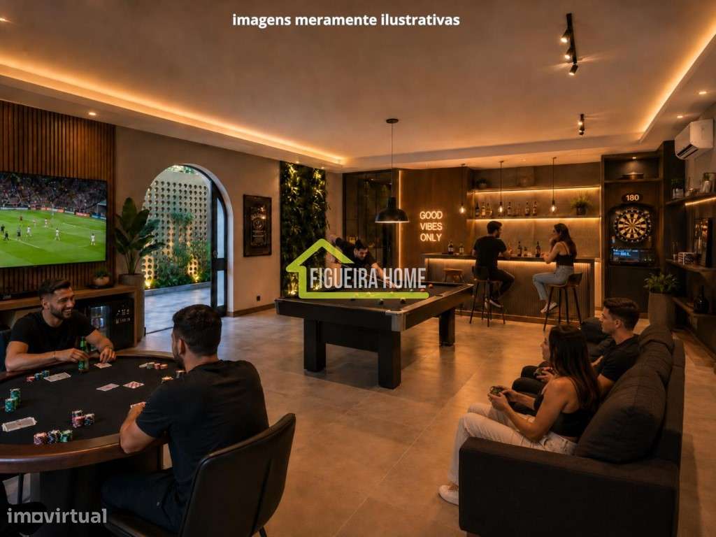Andar de moradia com 4 quartos, garagem e anexo-46