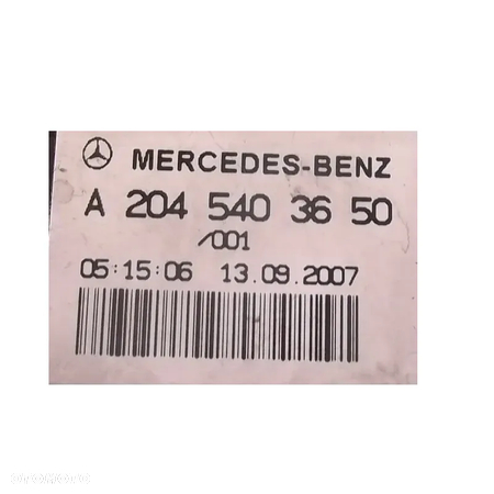 MERCEDES W204 KLEMA PIROTECHNICZNA PLUSOWA BEZPIECZNIK - 4