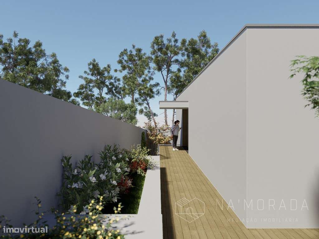 Lote com projeto aprovado para moradia em São Miguel de Souto - San...-11