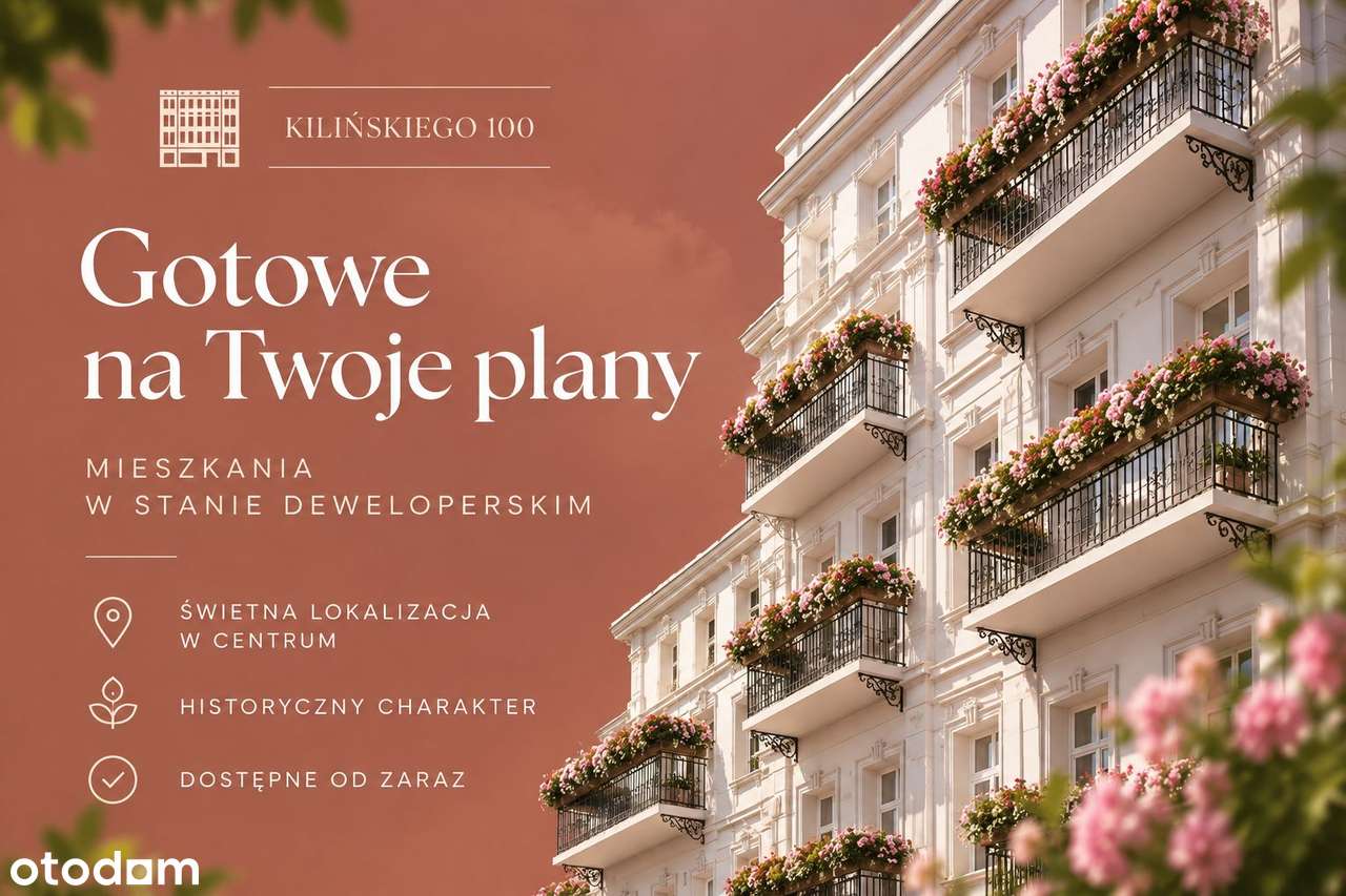 Mieszkania w stanie deweloperskim, gotowe - Kilińskiego 100-0