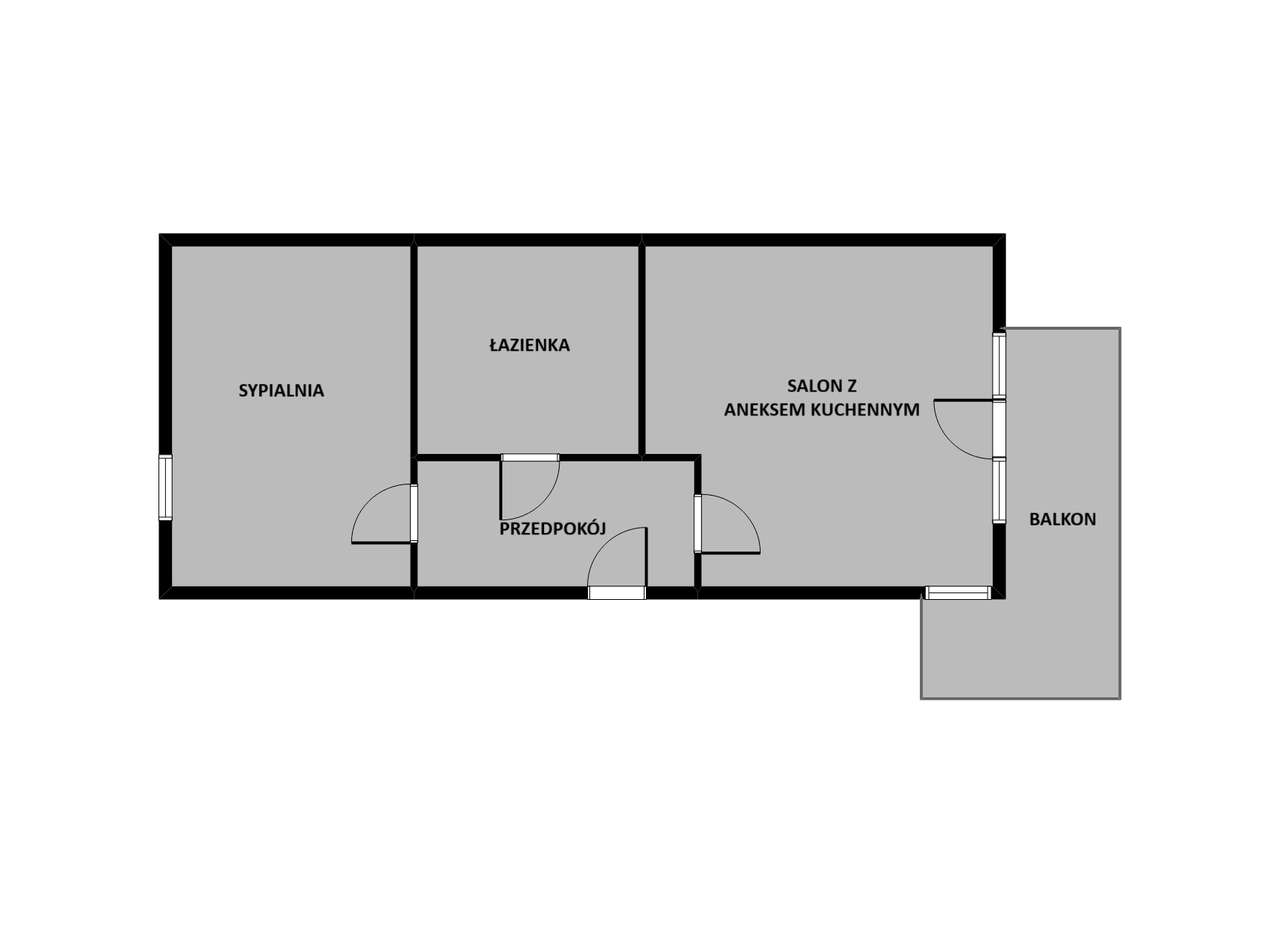 2-pokojowe mieszkanie gotowe do zamieszkania + garaż - teren zamknięty-13