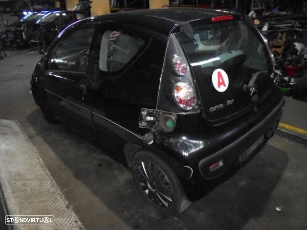 Carro MOT: 1KR CFA 384F CXVEL: 20TT01 CITROEN C1 FASE 1 2007 1.0I 70CV 3P PRETO GASOLINA - 4