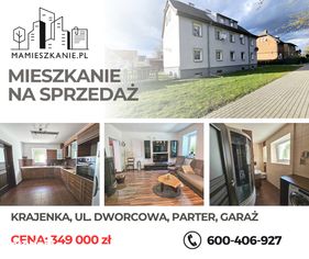 Krajenka, mieszkanie 2 pokojowe, parter