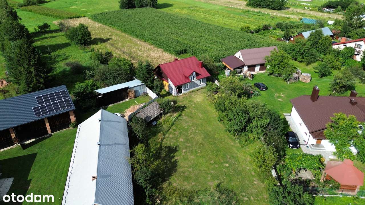 Dom z poddaszem, garażem i ziemianką - 44ar działki OKAZJA! - Pełny obrazek: 4/16