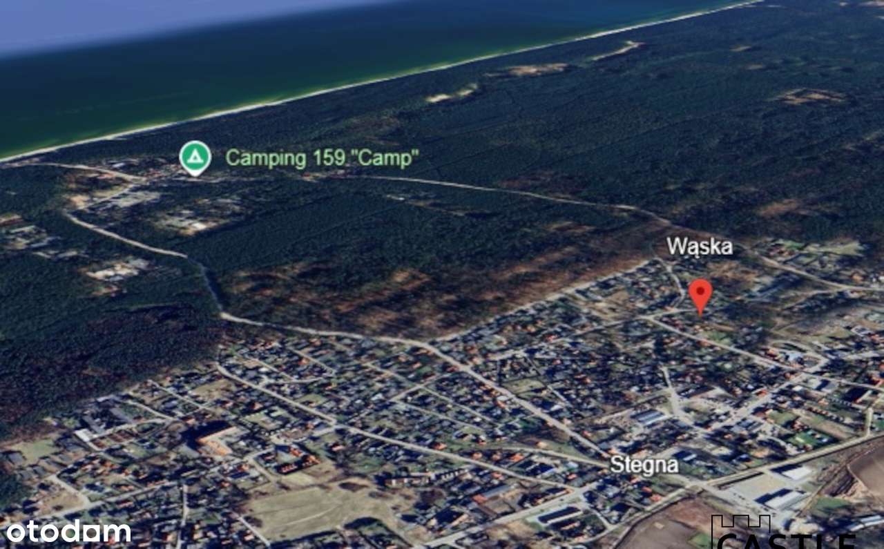 działka w centrum Stegny I z domem do remontu I blisko do plaży - Pełny obrazek: 5/13