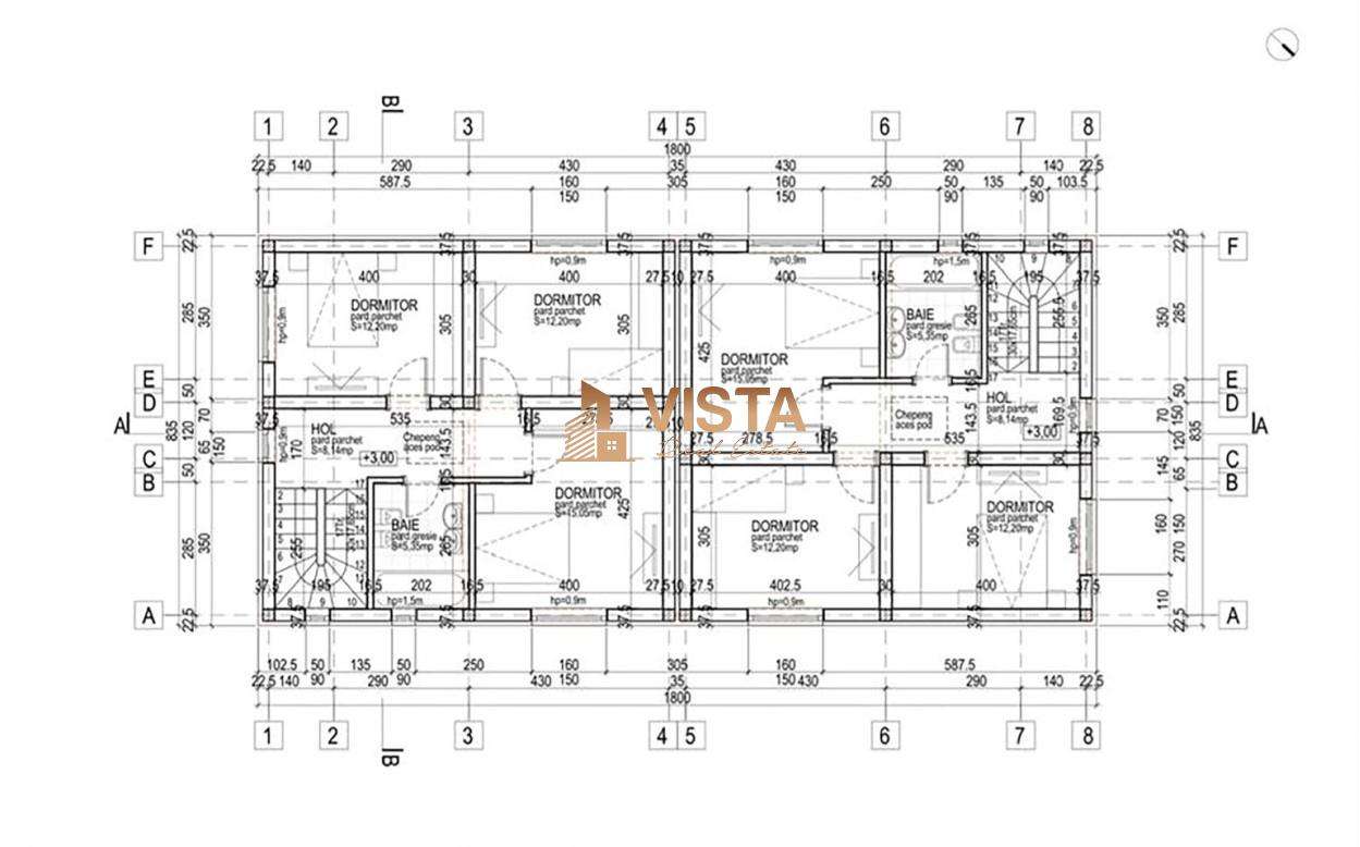 Casa tip duplex 130 mp utili, teren 500mp, toate utilitatile, predare - Imagine principală: 5/8