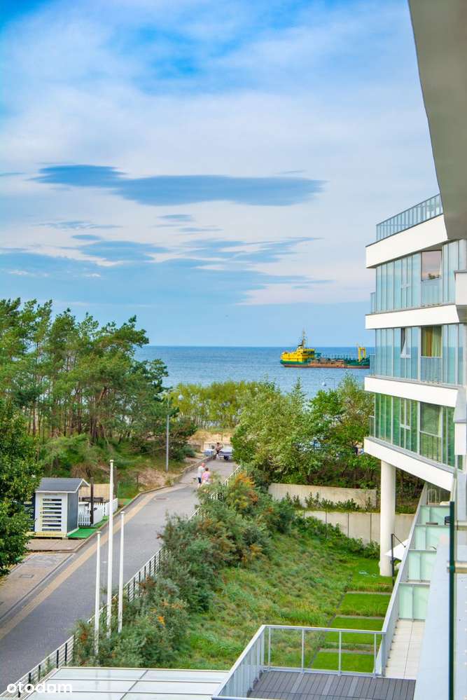 Zachodni apartament | boczny widok na morze | Dune-13