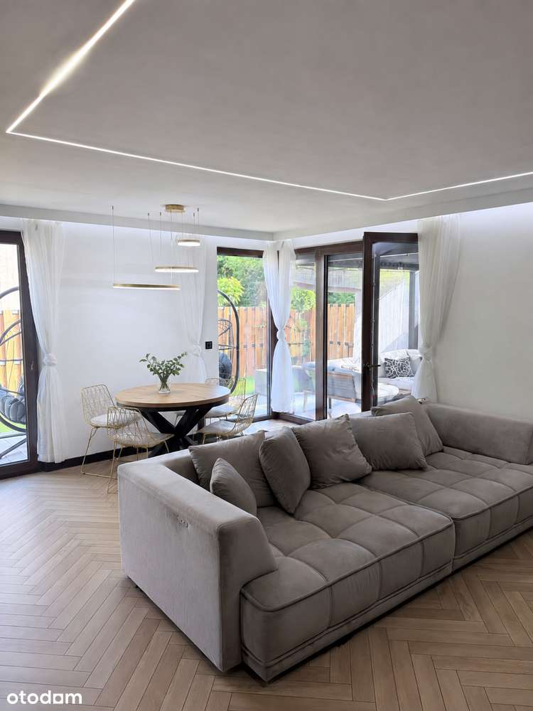Nowoczesny segment z ogrodem | 96 m² | Łódź, Olechowska