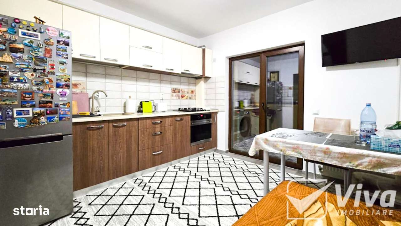 2 camere D-Et 2/4 | Mobilat si Utilat | Parcare| Rond Mall Moldova - Imagine principală: 3/9