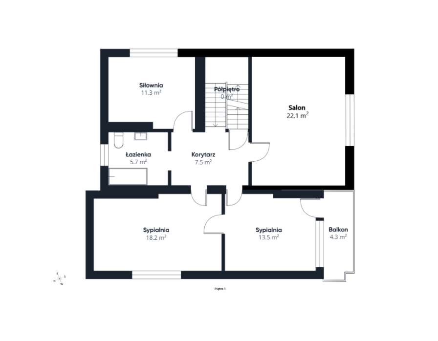 Duży dom, garaż, działka 2600 m2, piękna okolica-3