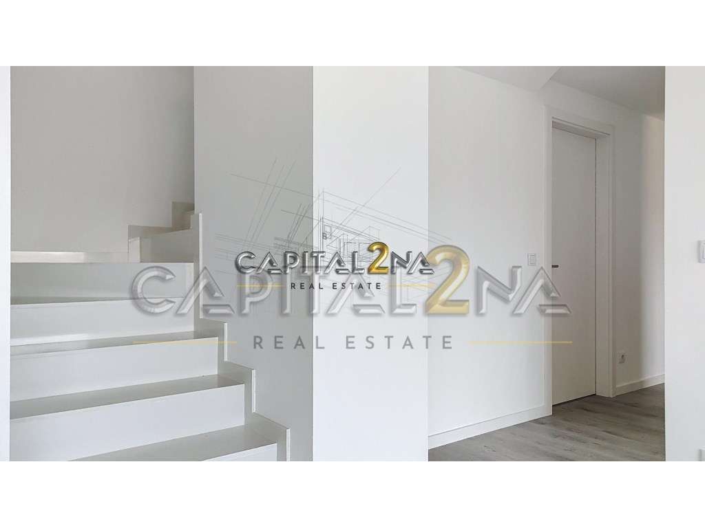 Penthouse T3 Duplex com Piscina Privada Aquecida, Terraço e Box par...-6