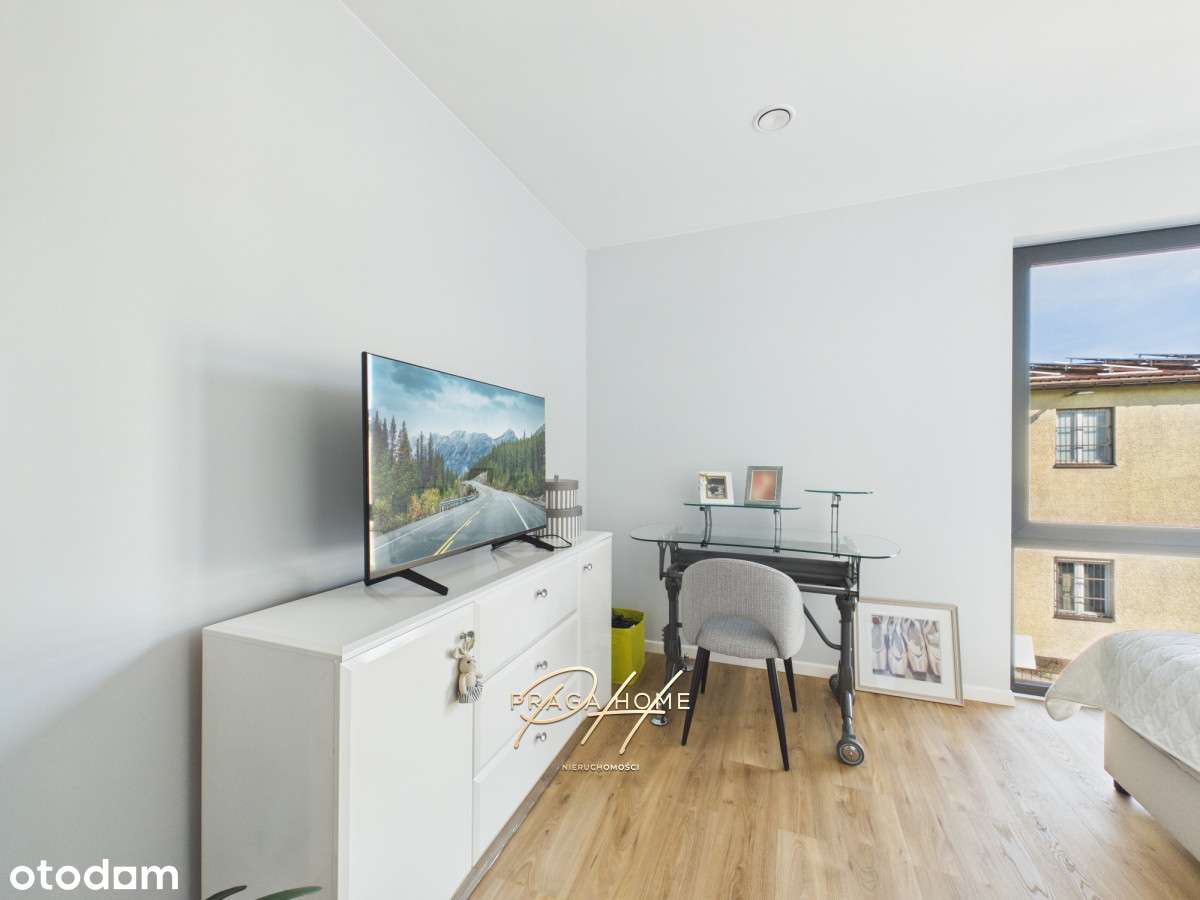 Nowoczesny segment bliźniaka | 100 m² | Wawer-11