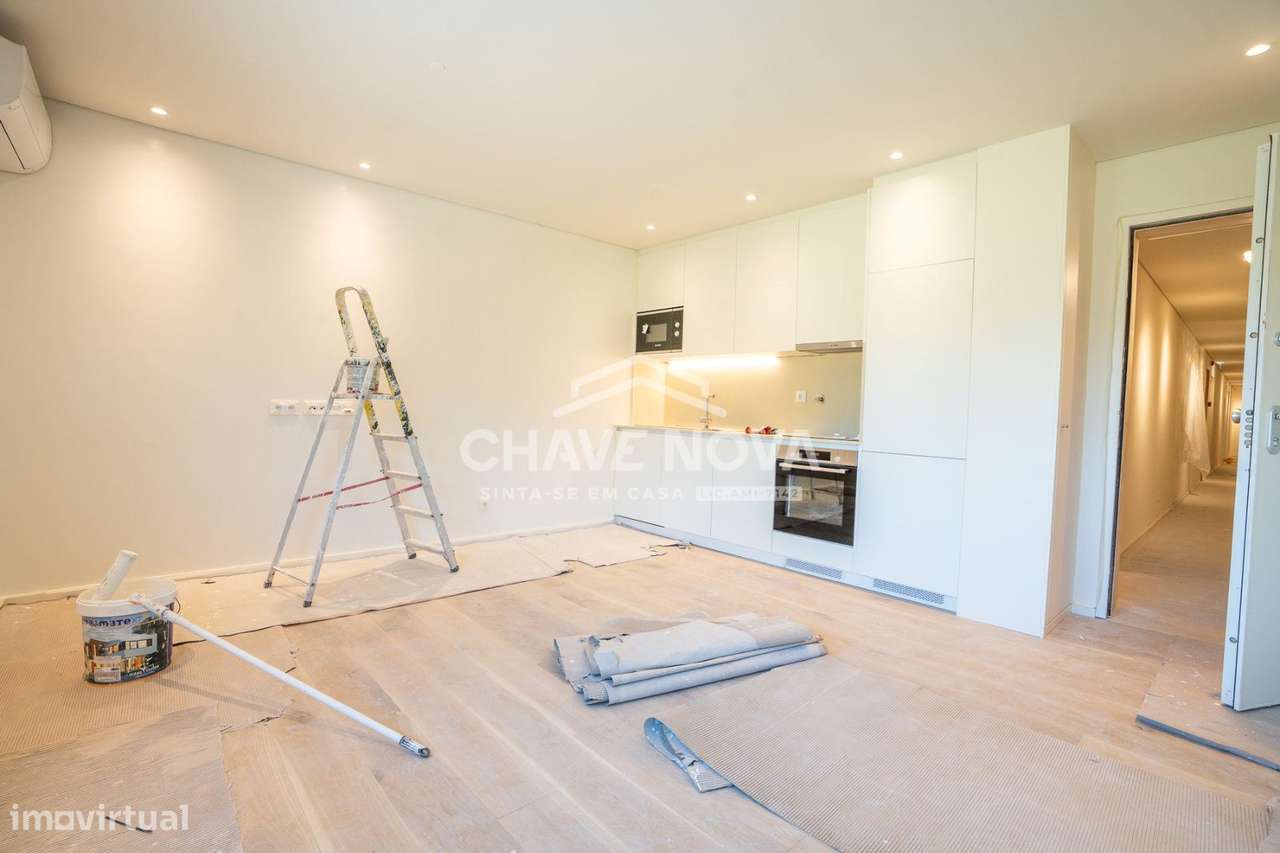 T1 Novo c/ Lugar de Garagem em Canidelo - Grande imagem: 3/11