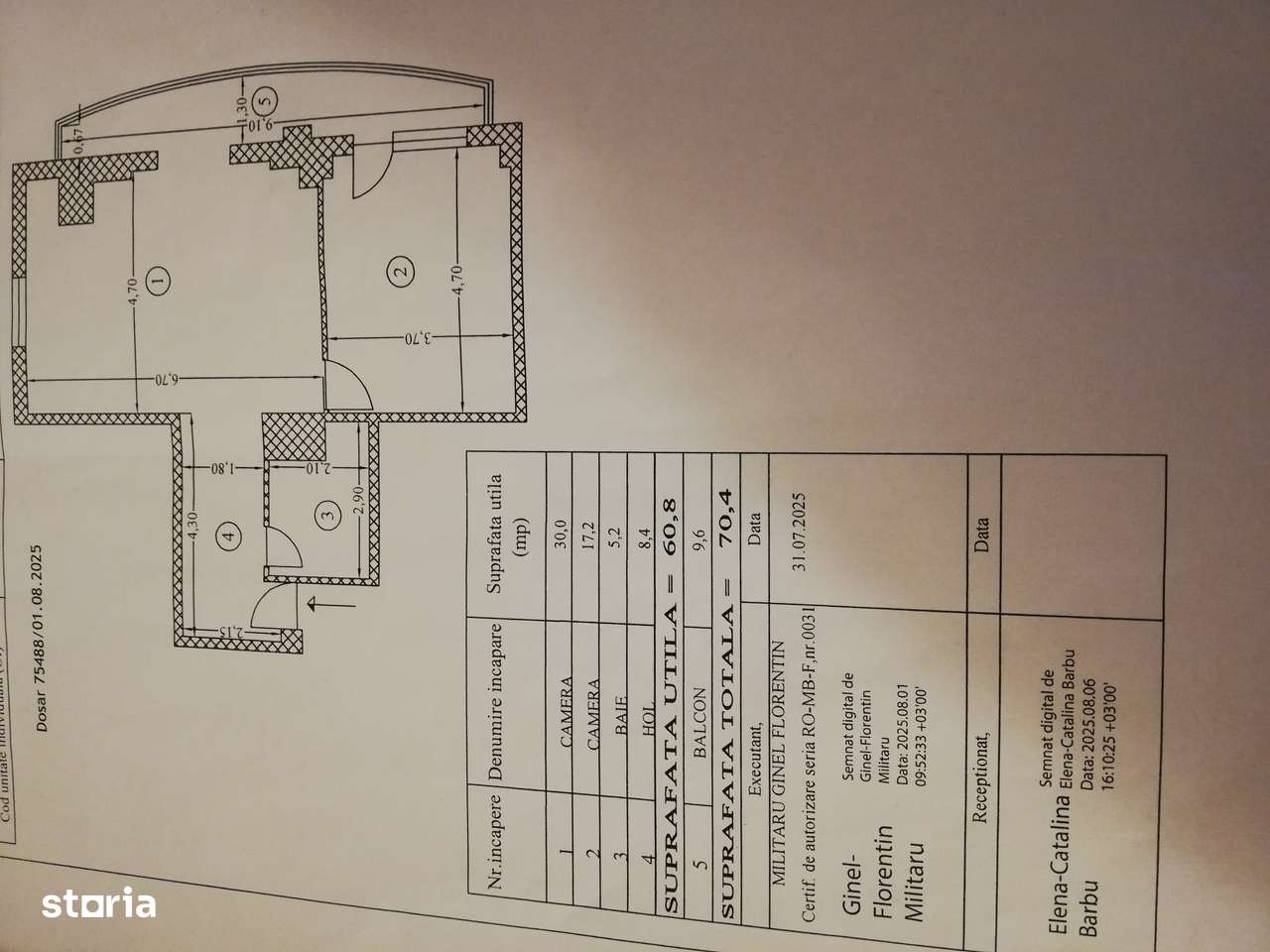 Apartament, 70 m², -8