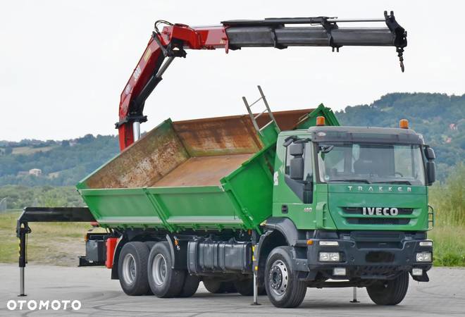 Iveco TRAKKER 450 + HMF 3000K3 + PILOT / 6x4 - 3