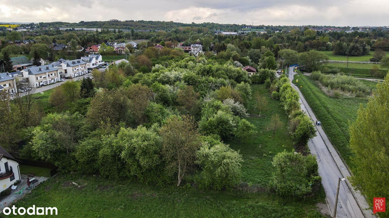 Działka inwestycyjna na Woli Justowskiej