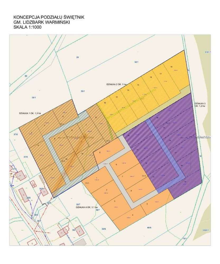 Działka budowlana Świętnik z decyzją o warunkach zabudowy-0