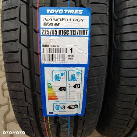 4x 225/65R16C Toyo NanoEnergy Van Nowy komplet opon letnich Poznań - 2