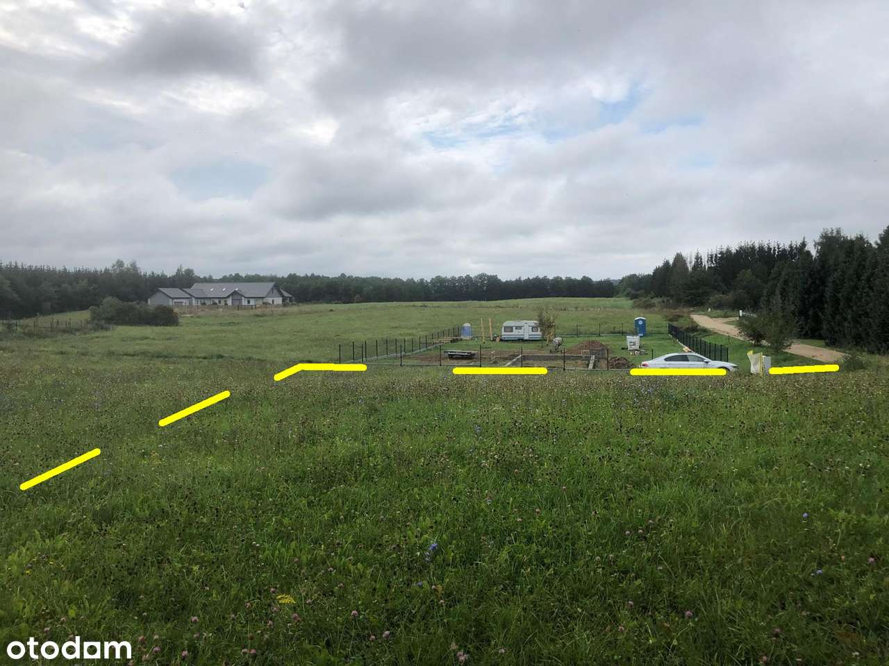 Działka Brajniki Narty Warchały Szczytno jezioro Świętajno Mazury dom - Pełny obrazek: 4/9