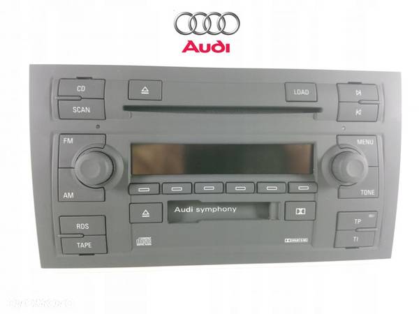 RADIO CD AUDI 6CD SYMPHONY II A4 S4 B6 B7 NOWE KOD - 1